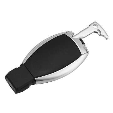 3 key Bright Side Remote Key Case And Battery Clip For Mercedes