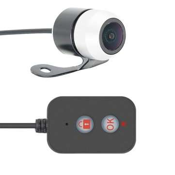 3 Inch WiFi 1080P+1080P FHD Motorcycle DVR Dual Dash Camera Front Rear View Waterproof GPS Driving V