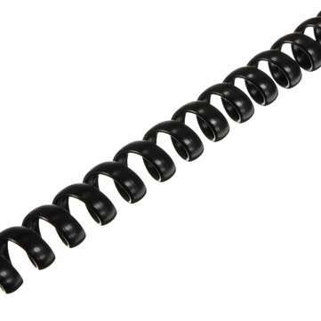 3 Meter Universal RJ10 to RJ10 (4P4C) Standard Coiled Telephones Handsets Cable Curly Lead Cords Wir