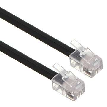 3 Meter Universal RJ10 to RJ10 (4P4C) Standard Coiled Telephones Handsets Cable Curly Lead Cords Wir