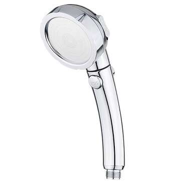 3 Mode Handheld Shower Head High Pressure Powerfull Boosting Water Saving Spray (COLOR: BLUE)