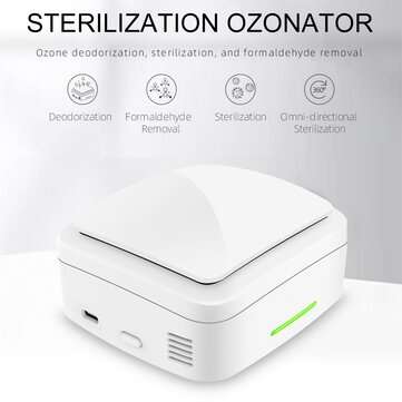 3 Mode Portable Sterilization Ozonator HCHO Removal Deodorization Household Car