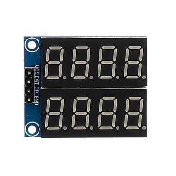 3 Pcs 8-Bit Serial Interface Red Highlight Digital Tube Display Module 74HC164 LCD Driver Board
