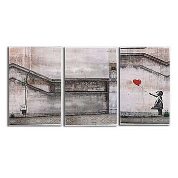 3 Piece Large Black and White Decorative Painting Modern Sofa Background Wall Painting 40*60cm no Fr