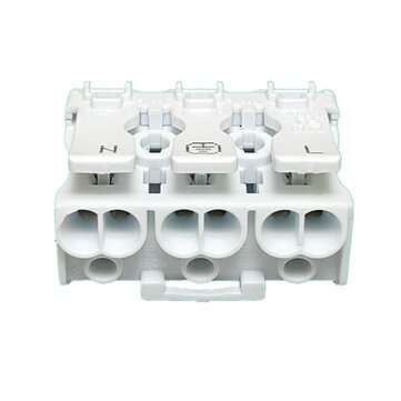 3 Pin Spring Quick Connector Wire Clamp Terminal Block No Welding Screws for LED Strip