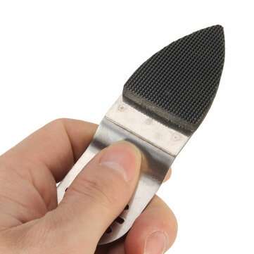 3 Pcs Steel And EVA Sanding Pad Finger Sand Base Oscillating MultiTool For Bosch Fein