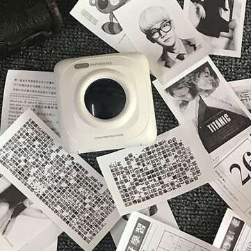 3 Rolls 57x30mm Thermal Printer Papers Self Adhesive Stickers for Paperang PeriPage Thermal Printer