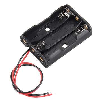 3 Slots AAA Battery Box Battery Holder Board for 3xAAA Batteries DIY kit Case