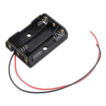 3 Slots AAA Battery Box Battery Holder Board for 3xAAA Batteries DIY kit Case