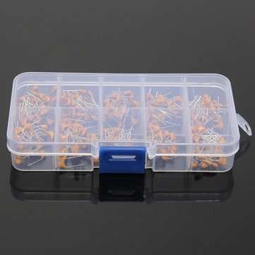 3 x 300pcs 10 Values 50V 10pF To 100nF Multilayer Ceramic Capacitor Assortment Kit 90pcs Each Value