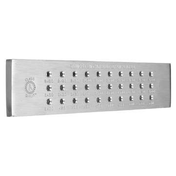 3.00 - 0.5mm Tungsten Carbide Steel Wire Drawplates 30 Square Holes Wiring Draw Plate