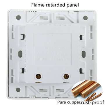 3.1A AC Power Wall Receptacle Socket Plate  Charger Outlet Panel with 4 USB Port