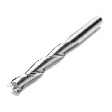 3.175mm 2 Flute 25mm Carbide Spiral Bit End Mill Router 25mm CEL CNC Cutting Tool