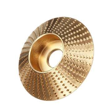 3.3/4 Inch Outer Diameter Carbide Wood Sanding Carving Shaping Disc ... (COLOR: SILVER | SHAPE: #03)