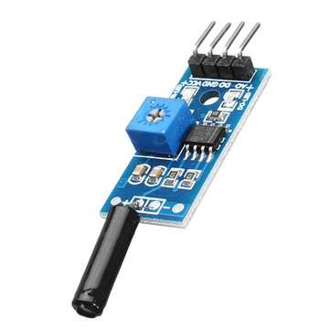 3.3-5V 3-Wire Vibration Sensor Module Vibration Switch Alarm Module
