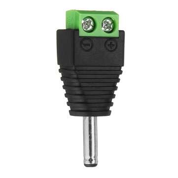 3.5*1.35mm DC Power Male Female Plug Jack Adapter Connector for CCTV L... (CONNECTOR: MALECONNECTOR)