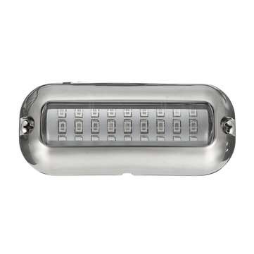 3.5inch Blue 27 Led 316SS Cover 50W 74Lm Under Water Pontoon Waterproof Boat Transom Lights