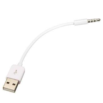 3.5mm AUX Audio Plug Jack to USB 2.0 Male Charge Cable Adapter for Ipod Car MP3