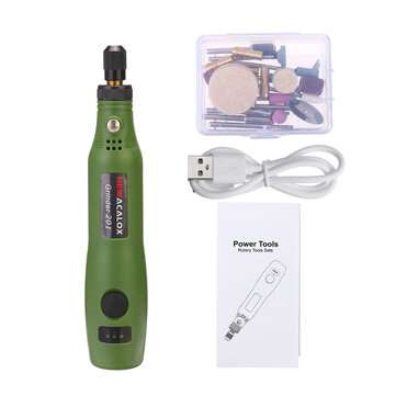 3.7V 10W Mini Electric Grinder Drill USB Rotary Tool Multi-function Mini USB Power Drills for Polish