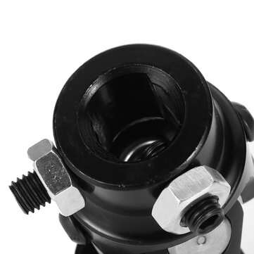3/4"-36 Spline x 3/4" DD Black Universal Steering Shaft U Joint Column Rat Rod