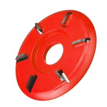 3/4/5/6/8 teeth 90mm Flat Arc Shape Woodworking Carving Disc Mil... (SHAPE2: ARC-SHAPED | TYPE: K10)