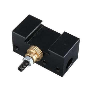 3/8 Inch Boring Holder Quick Change Tool Post Holder Mini Lathe Metal Working Tool