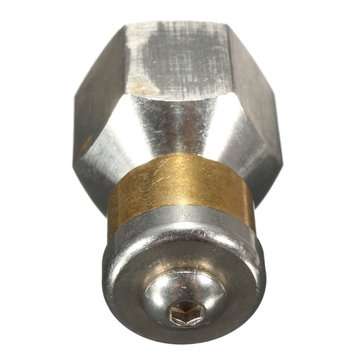 3/8 Inch Female Pressure Washer Drain Sewer Rotary Spinning Cleaning Nozzle 3 Jet