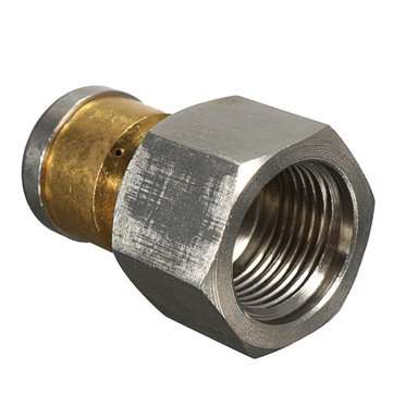 3/8 Inch Female Pressure Washer Drain Sewer Rotary Spinning Cleaning Nozzle 3 Jet