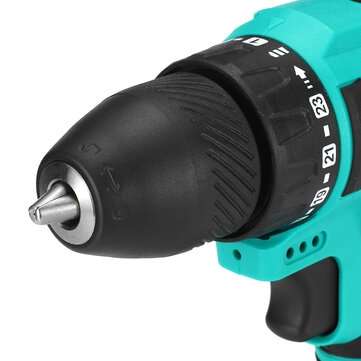 3/8 Inch Chuck 100N.M 2 Speed Electric Drill Driver Cordless Hand Power Tools For 48V Rechargeable B