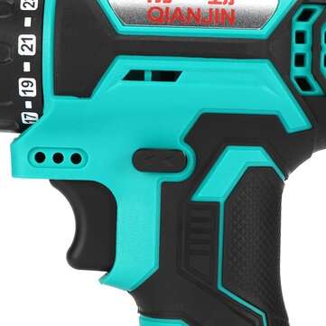 3/8 Inch Chuck 100N.M 2 Speed Electric Drill Driver Cordless Hand Power Tools For 48V Rechargeable B