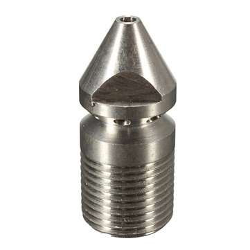 3/8 Inch Male Pressure Washer Nozzle Drain Ram Sewer Rotary Cleaning Nozzle