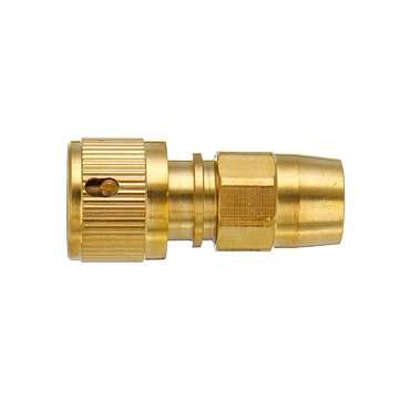 3/8`` Brass Hose Connector Copper Garden Telescopic Pipe Fittings Washing Water Quick Connector Car