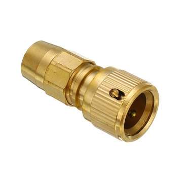 3/8`` Brass Hose Connector Copper Garden Telescopic Pipe Fittings Washing Water Quick Connector Car