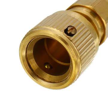 3/8`` Brass Hose Connector Copper Garden Telescopic Pipe Fittings Washing Water Quick Connector Car
