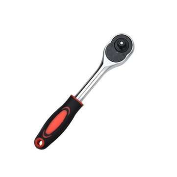 3/8`` Handle Drive Socket Ratchet Spanner Wrench Quick Release 24 Teeth Repair Tool