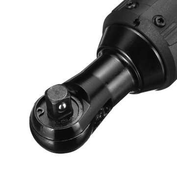 3/8`` 32N.m 12V Cordless Electric Wrench Right Angle Ratchet Wrench Tool with 2 Battery