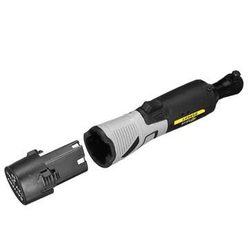 3/8`` 32N.m 12V Cordless Electric Wrench Right Angle Ratchet Wrench Tool with 2 Battery