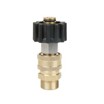 3/8`` Blitz Detailing M22 Adapter Quick Connect Karcher Kranzle Release Steel