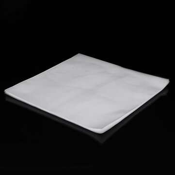 30 Flat Open Top Bag 6.7Mil Strong Cover Plastic Vinyl Record Outer Sleeves for 12`` Double / Gatefo