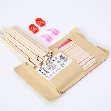 30 Pcs/set Environmentally Friendly Wood Pencil Set Kindergarten Students HB Pencil Office Painting