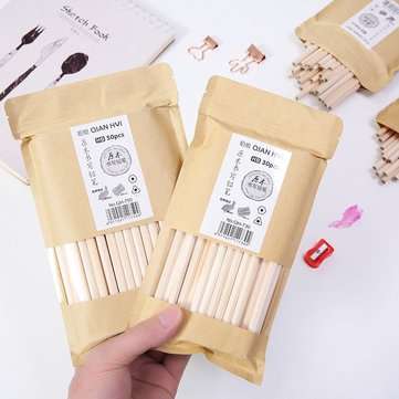 30 Pcs/set Environmentally Friendly Wood Pencil Set Kindergarten Students HB Pencil Office Painting