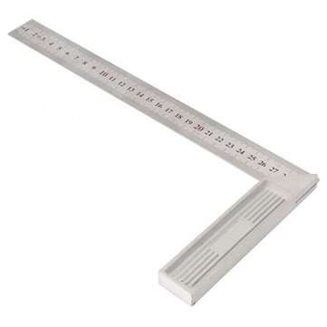 300/500mm Stainless Steel Square Angle Ruler L-type Gauge Precision Steel For Eng... (LENGTH: 500MM)