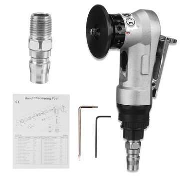 30000RPM Mini Pneumatic Chamfering Machine Handheld Metal Burr Trimming Air Tool (TYPE: A)