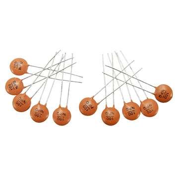 3000pcs 30 Values 50V 2PF-0.1UF Ceramic Capacitor Assorted Kit Electronic Component Assortment Set 1