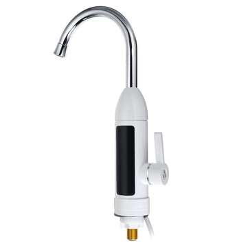 3000W 220V Electric Faucet Instant Tap Heater Rapid Heat Hot Water Kitchen
