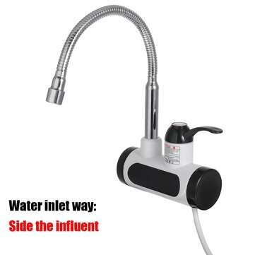 3000W Electric Faucet Tap Instant Hot Water Digital Heater Home Bathroom Kitchen (TYPE: 2)