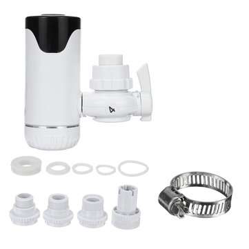3000W 220V Electric Instant Heat Faucet Tap LED Display Hot Water K... (TYPE2: WITHLEAKAGEPROTECTOR)