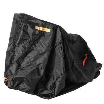 300D Motorcycle Cover Waterproof Outdoor Bike Rain Dust Sun UV Proof Scooter Protector (SIZE: 2XL)