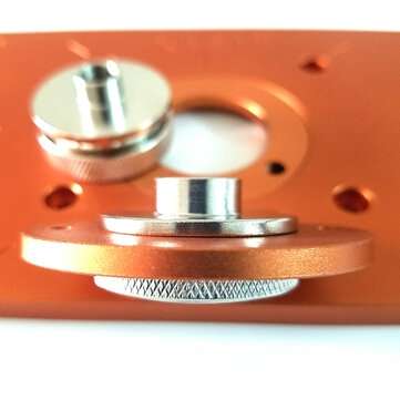 300mm Trimming Machine Flip Plate Aluminum Router Table Insert Plate with Bushing and Cover for Elec