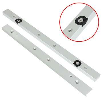 300mm Aluminium Alloy Rail Miter Bar Slider Table Saw Gauge Rod